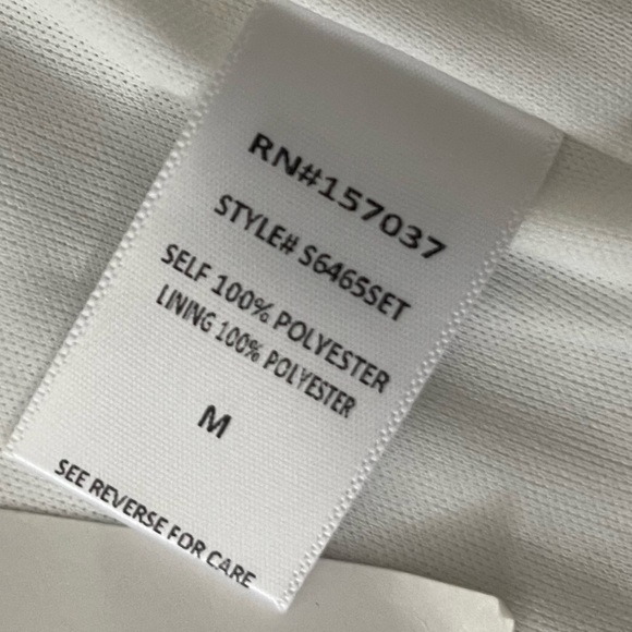 SALTY White Gauze Corset Top NWT - Picture 7 of 7